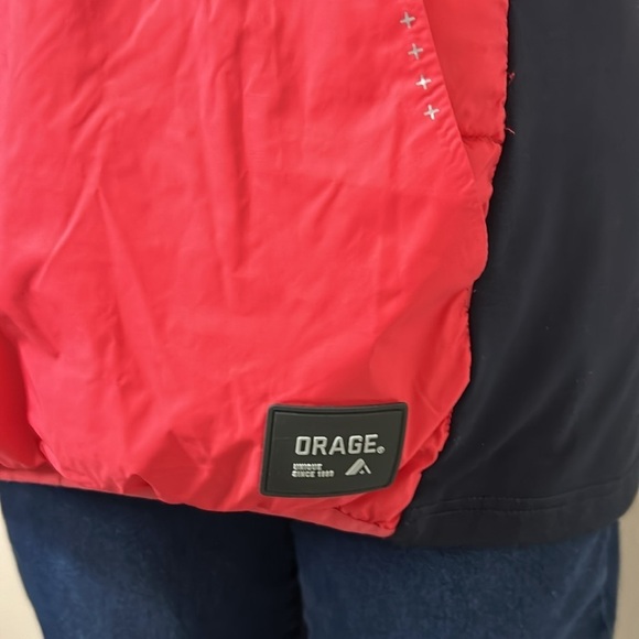 ORAGE Kimono Mid layer Jacket Shirt Skiing Outdoor Hiking Snowboarding Sz L - Picture 6 of 16